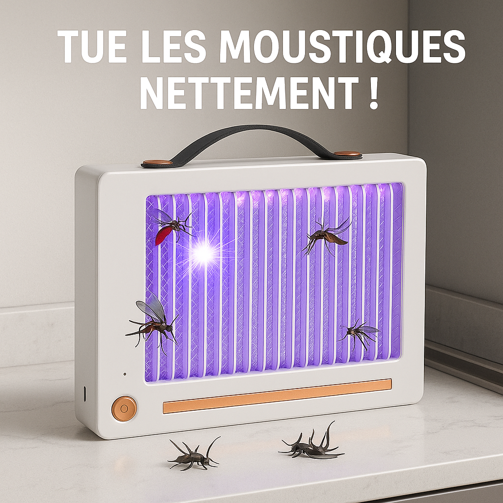Lampe anti-moustiques à choc électrique