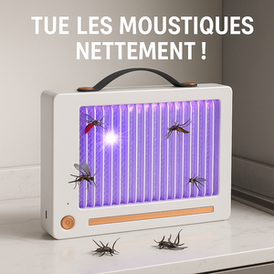 Lampe anti-moustiques à choc électrique