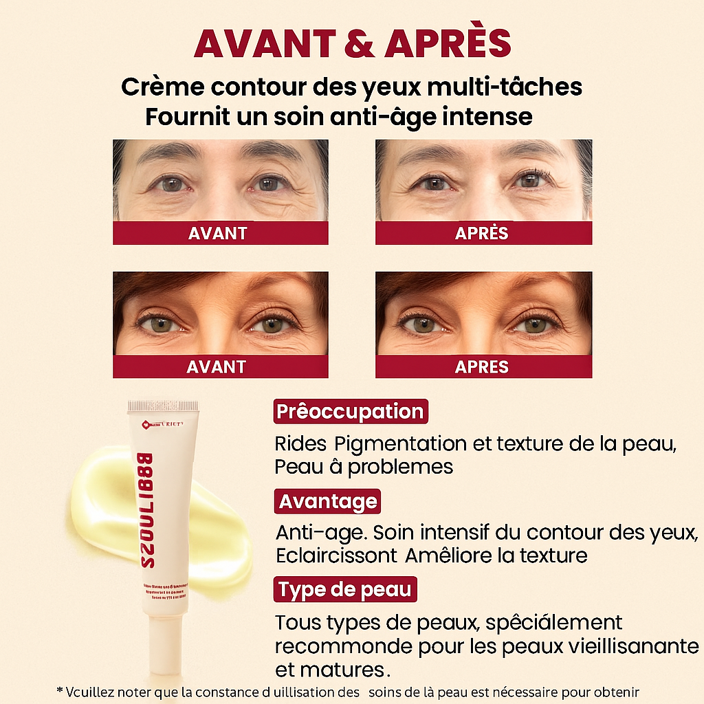 SEOUL 1988 Eye Cream : Retinal Liposome 4% + Fermented Bean